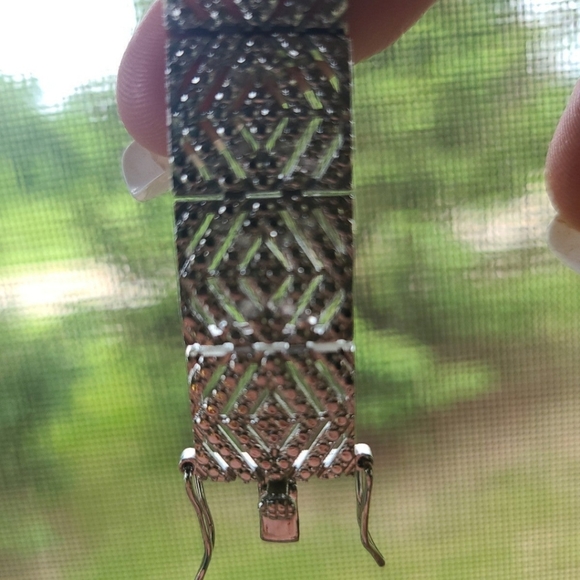 2 CT 7" REAL DIAMOND BRACELET, [break up special....] - Picture 5 of 6